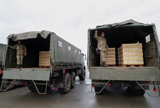 Машины с боеприпасами