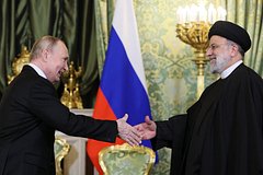 Владимир Путин и Эбрахим Раиси
