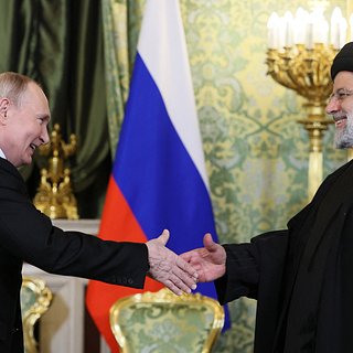 Владимир Путин и Эбрахим Раиси