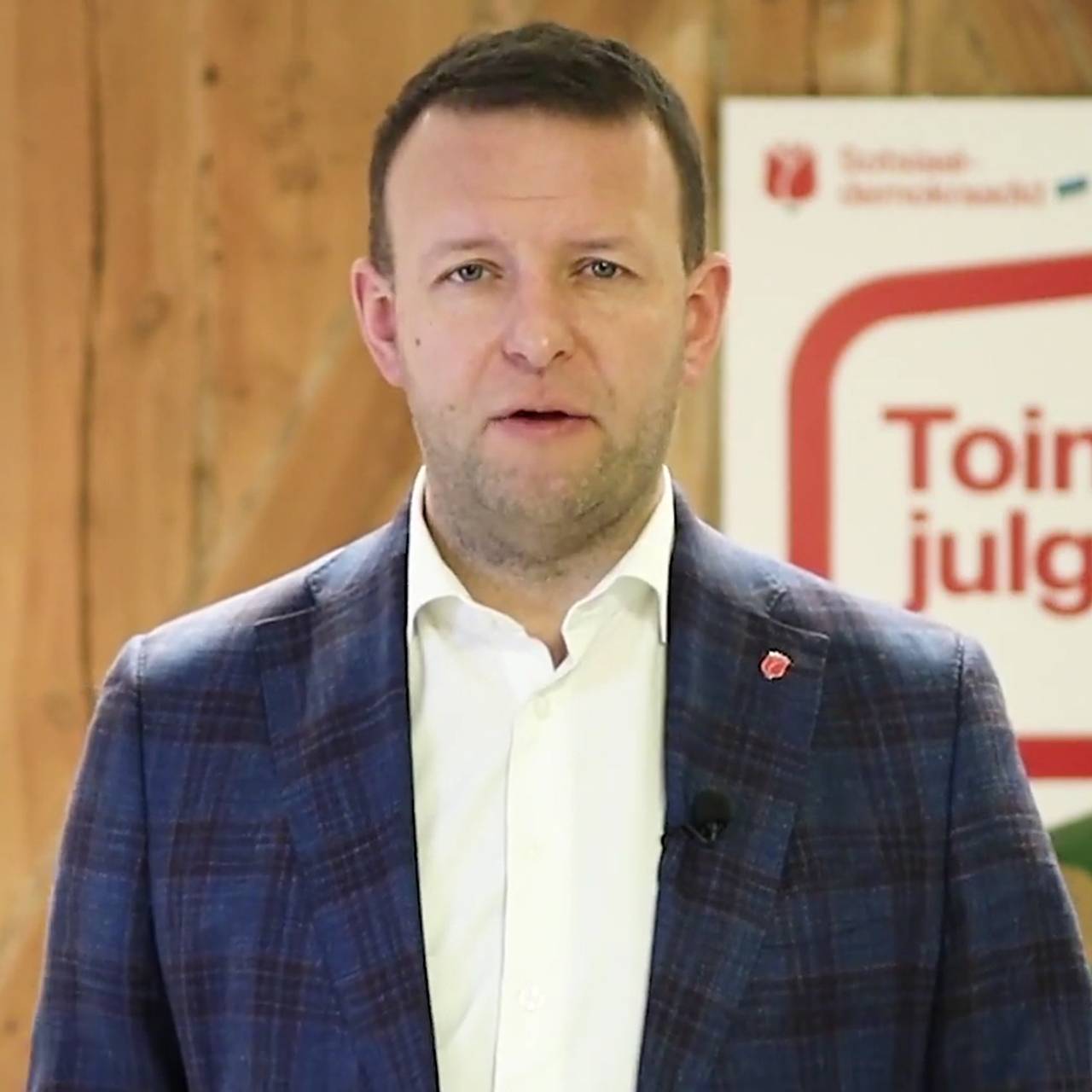Лаури Ляэнеметс. Кадр: Sotsiaaldemokraatlik Erakond / YouTube