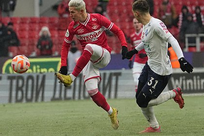 Spartak defeated Krylya Sovetov in the RPL match