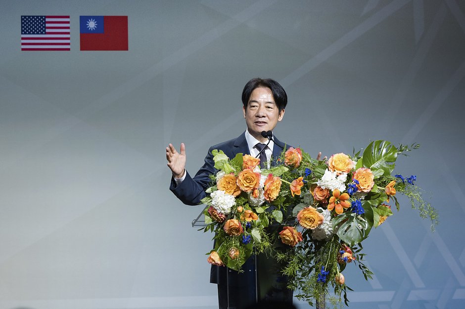 Вице-президент Тайваня Уильям Лай в Нью-Йорке во время официального визита в США, 14 августа 2023 года
