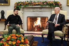 Владимир Зеленский и Джо Байден