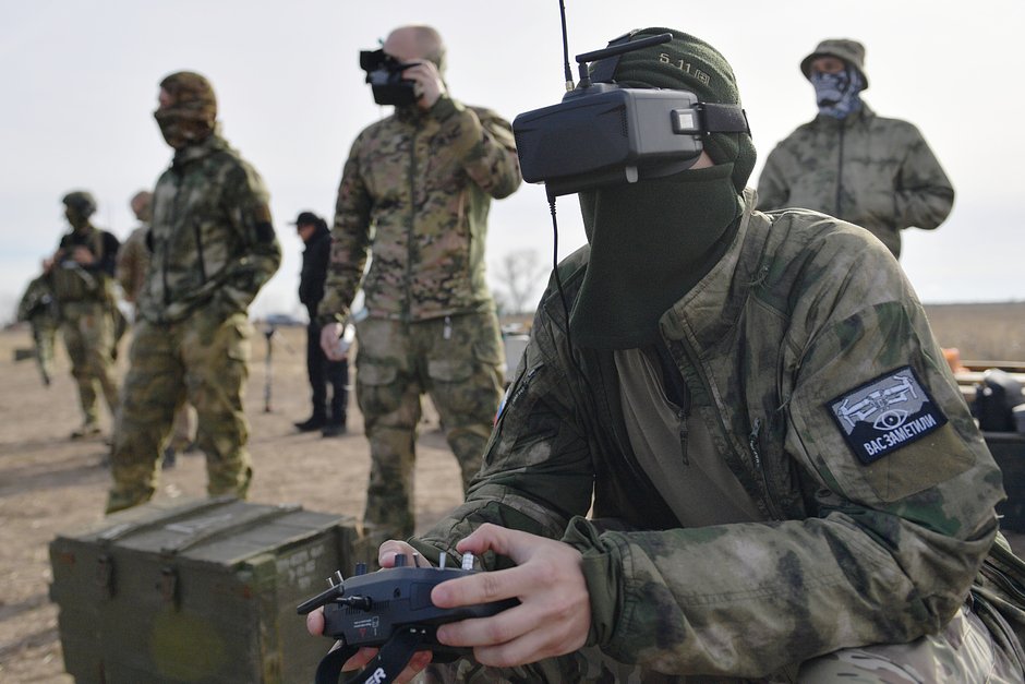 Обучение операторов FPV-дронов на полигоне в Запорожской области