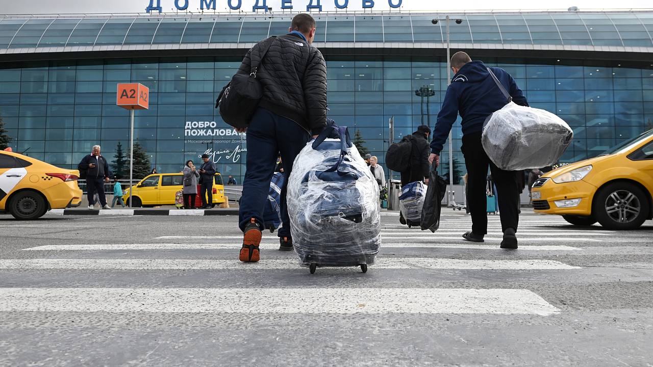 Аэропорт Домодедово вернулся к штатной работе после ограничений на полеты:  Россия: Путешествия: Lenta.ru