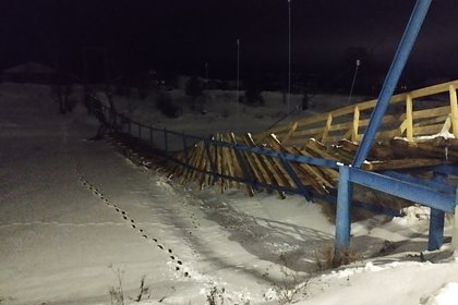 Построенный в России за миллионы рублей мост рухнул спустя полгода