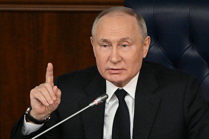 Путин призвал пресечь попытки западных спецслужб раскачать ситуацию в РФ