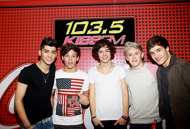 Группа One Direction в 2012 году