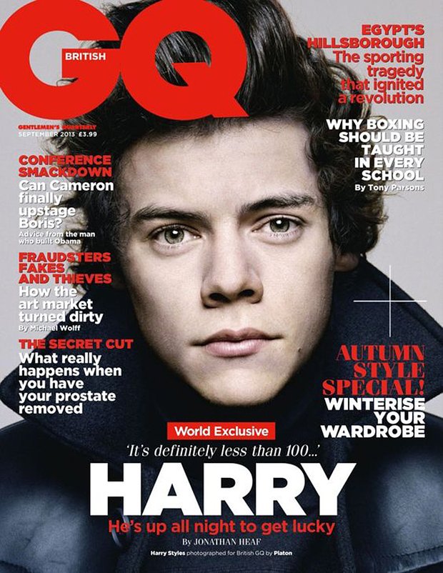 British GQ Magazine Septemebr 2013