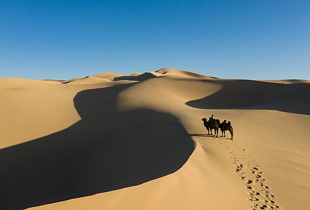 Пустыня Гоби — самое посещаемое место Монголии