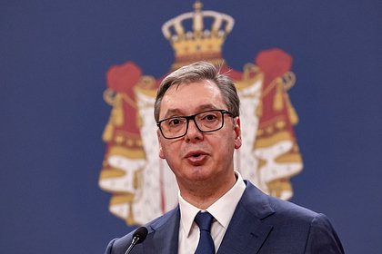 Вучич заявил о невозможности сменить власть в Сербии насильственным путем