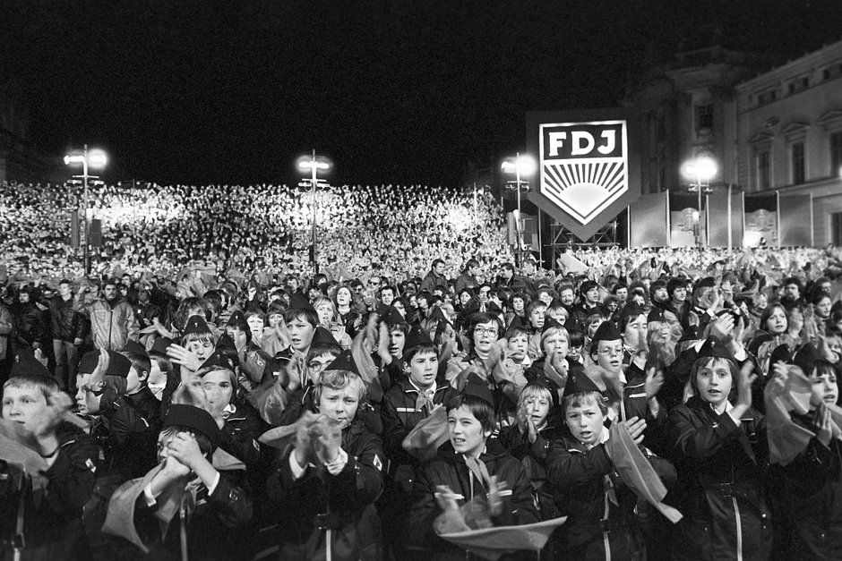 Манифестация в честь 30-летия образования ГДР, Берлин, 7 октября 1979 года