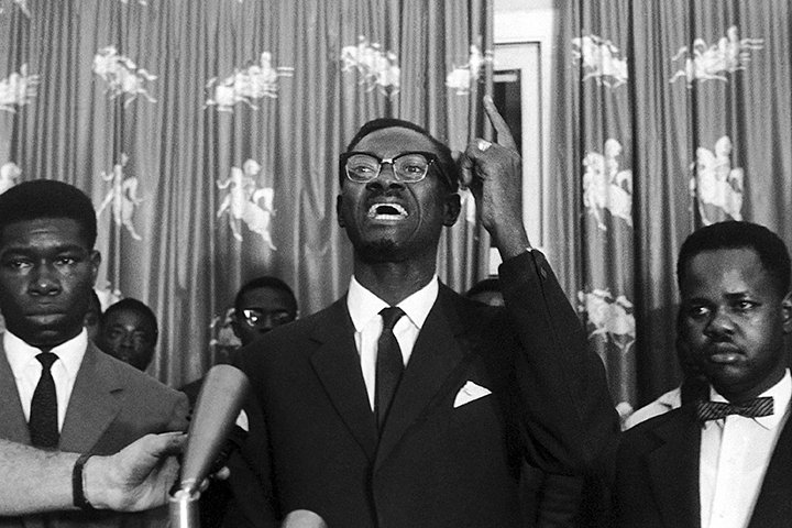 Патрис Лумумба выступает на заседании сената в Леопольдвилле, Конго, 10 сентября 1960 года