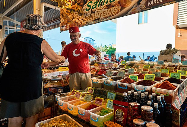 Рынок в Коньяалты