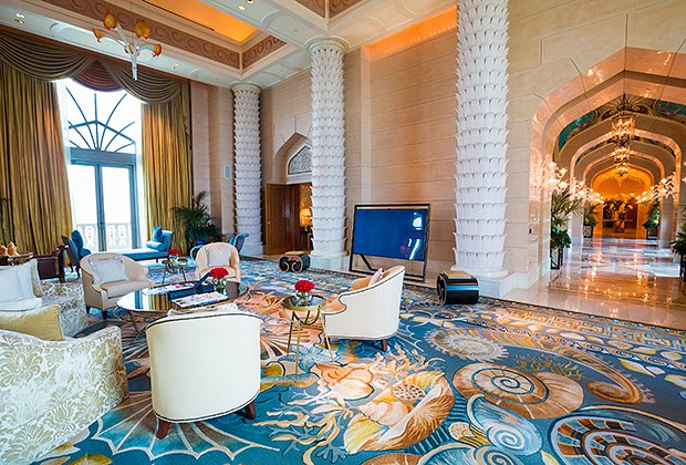 Самый дорогой номер в отеле Atlantis The Palm в Дубае