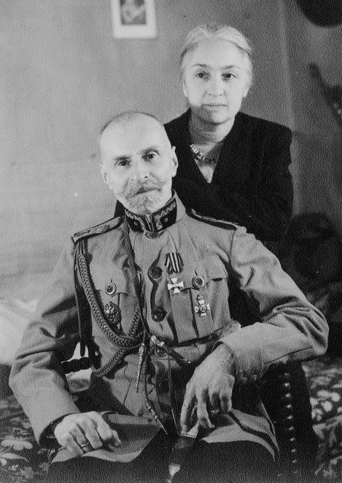 Георгий Квинитадзе с супругой Мариам 