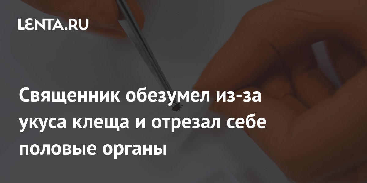 Я сам себе отрезал пенис. | Пикабу