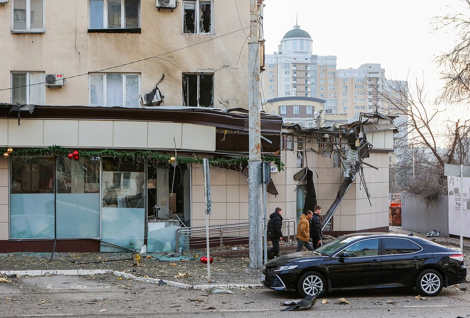 30 декабря 2023. Последствия удара украинских войск по центру Белгорода