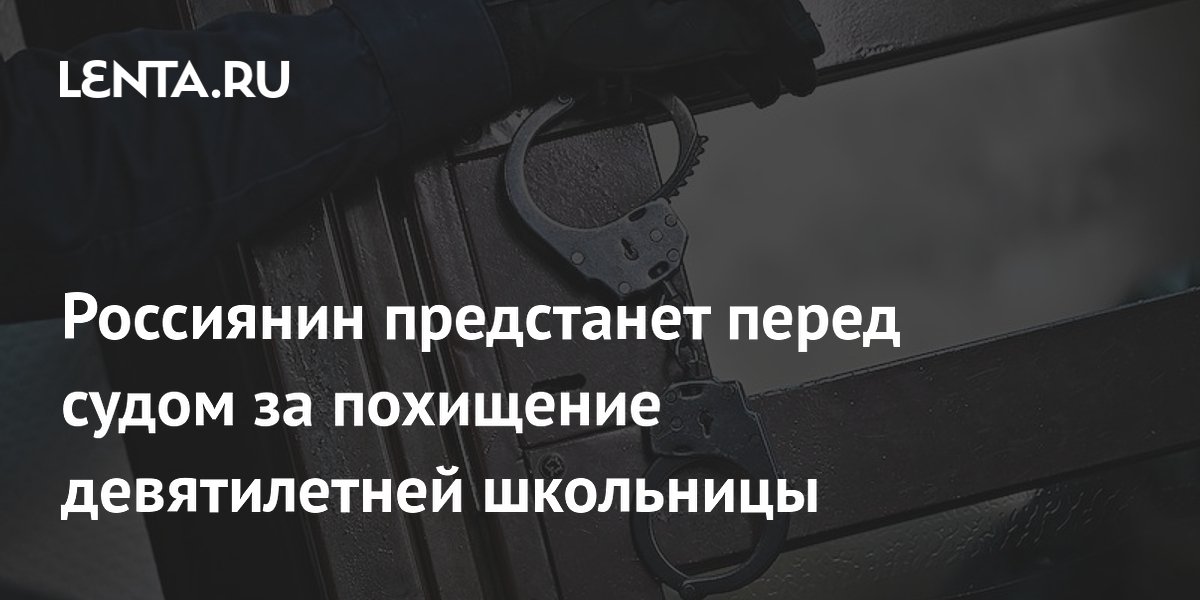 Перед судом предстанет мужчина, совращавший девятилетнюю девочку прямо в школе на западе Москвы