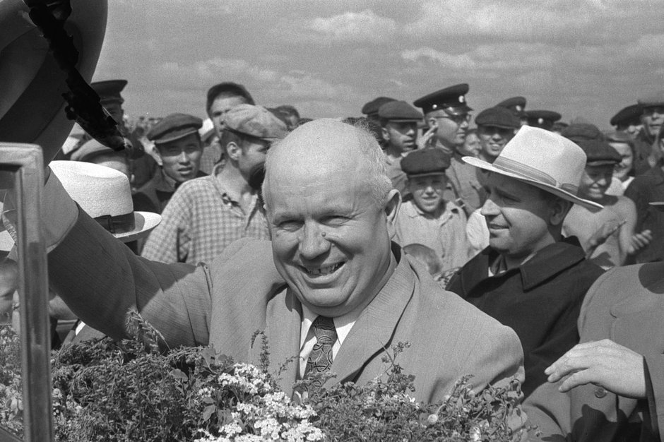 Никита Хрущев в Челябинской области, 1956 год 