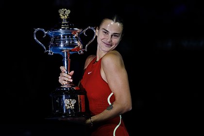 Теннисистка Соболенко рассказала о праздновании победы на Australian Open