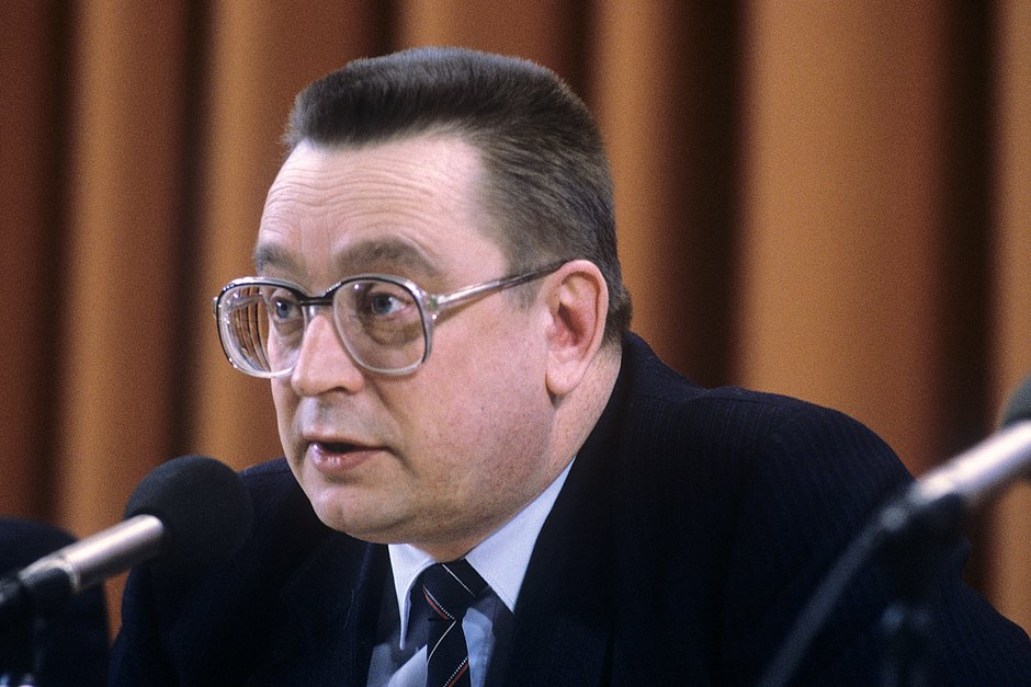 Министр финансов, затем премьер-министр СССР Валентин Павлов 