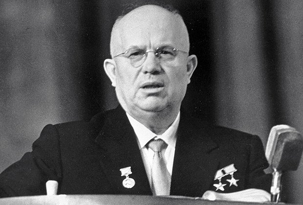 Советский лидер Никита Хрущев