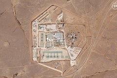 Спутниковый снимок базы США в Иордании