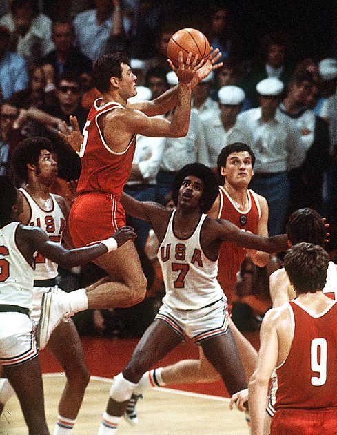 Финал баскетбольного турнира на ОИ-1972