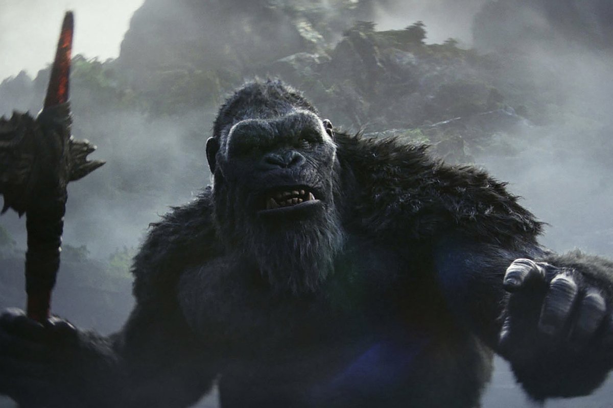 Годзилла и конг новая империя 2024 боевик. Кинг Конг 2024. Godzilla x Kong: the New Empire.