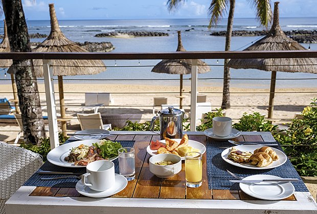 Завтрак с видом на Индийский океан