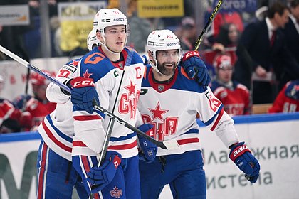 СКА в шестой раз подряд в нынешнем сезоне КХЛ обыграл ЦСКА