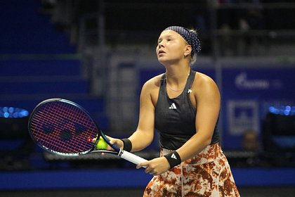 19-летняя российская теннисистка впервые в карьере выиграла титул WTA