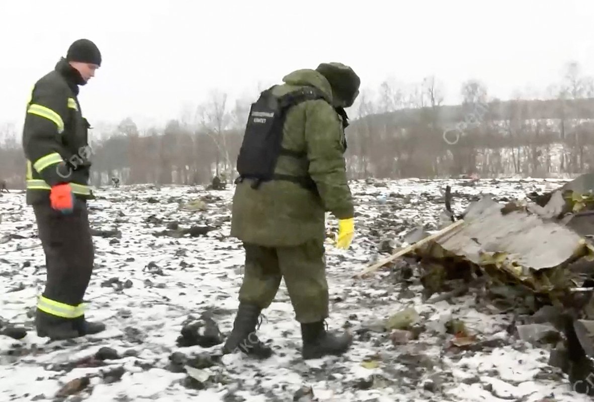 На Украине заявили, что в Ил-76 не было пленных солдат ВСУ. Накануне в США признали, что его сбила американская ракета