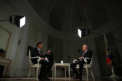Россиянам решили показать интервью Путина Карлсону в кинотеатре