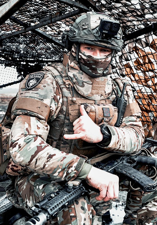 Замкомандира отряда «Шторм» 136-й отдельной мотострелковой бригады Сухопутных войск России с позывным Лотос