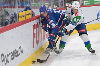СКА одержал четвертую победу подряд в КХЛ