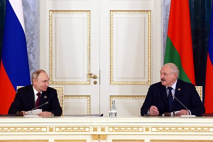 Путин обсудил с Лукашенко строительство магистрали от Москвы до Минска