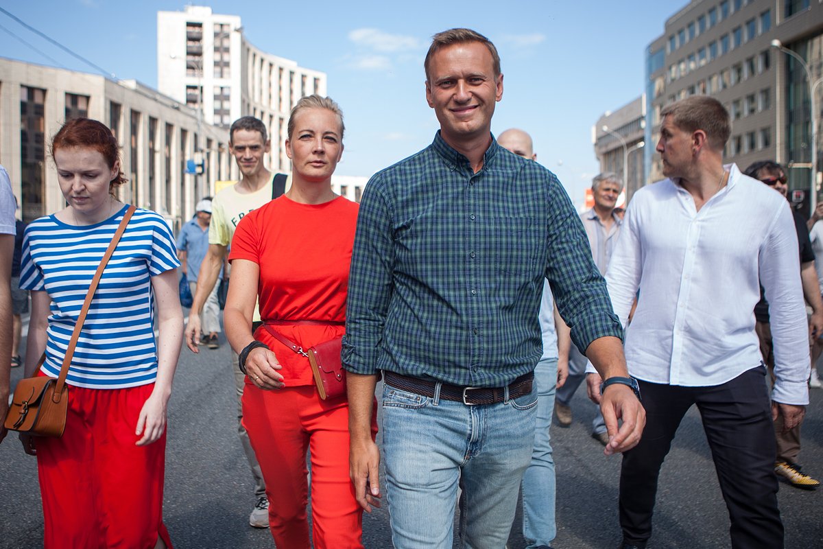 Алексей Навальный и Юлия Навальная 
