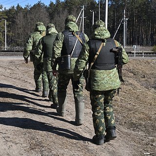 Белорусские пограничники