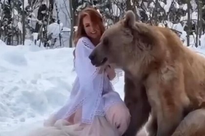 Запашный рассказал о медведе с раскритикованной в сети фотосессии МакSим