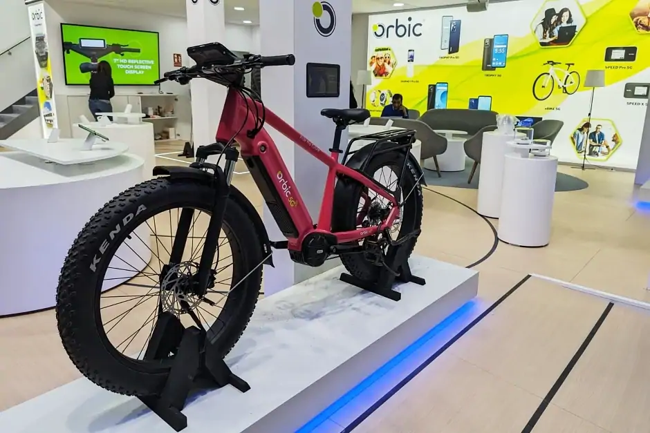 Велосипед с 5G-соединением Orbic