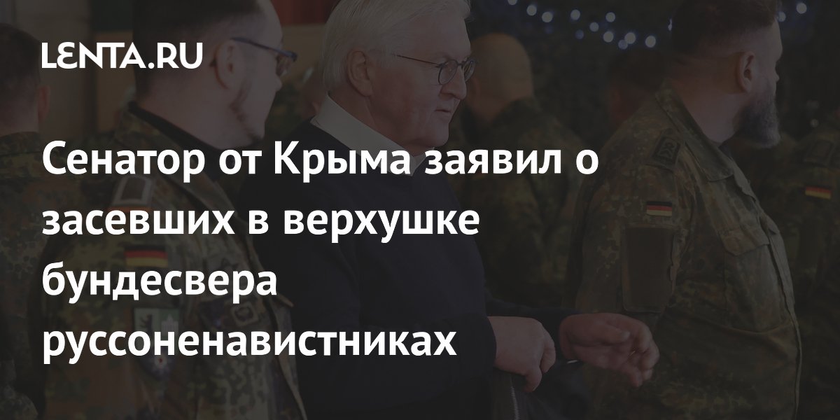 Разговор немецких офицеров о крымском мосте