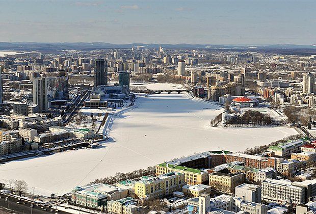 Виды Екатеринбурга.

