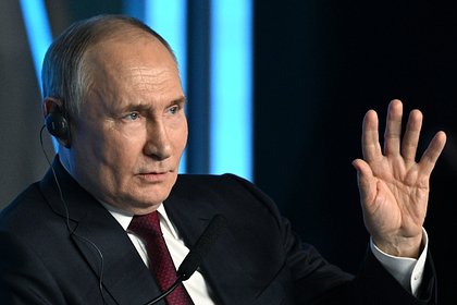 Путин заявил об излишнем экшне в современных детских мультфильмах