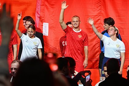 The Russian national football team showed a new uniform