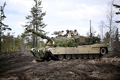 Российские военные уничтожили четвертый танк Abrams под Авдеевкой