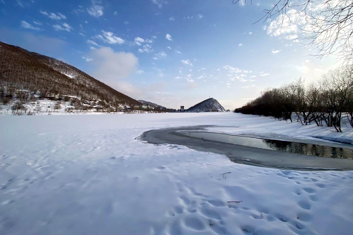 Култучное озеро в Петропавловске-Камчатском