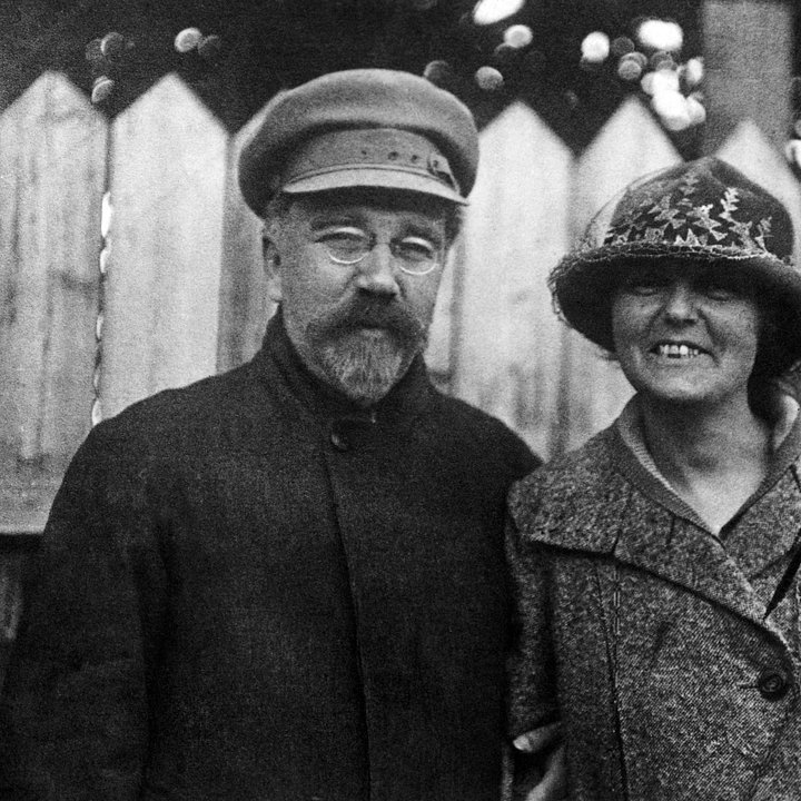 Лев Каменев с супругой, 1930 год
