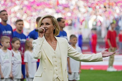 Гагарина споет на матче между сборными России и Парагвая